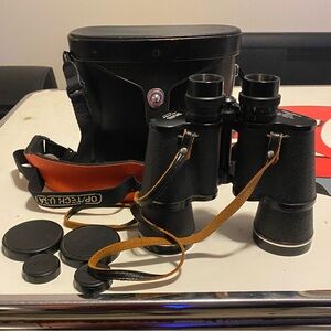 Vtg asahi pentax model 4556128 7x50 field 7.1 prisim coated binoculars